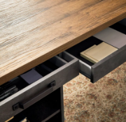 Verona Desk + Modern Desk + liqana