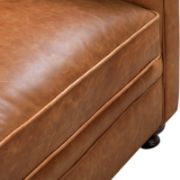 Classica Sofa + luxury leather sofa with classic upholstery + liqana