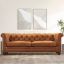 Classica Sofa + luxury leather sofa with classic upholstery + liqana