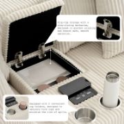 Cordella Sofa + Modular Sectional Sofa + liqana