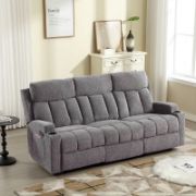 Reluxa Sofa + Luxury Manual Recliner Sofa + liqana