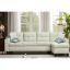 Linox Set + Modern Linen Sofa and Chaise Set + liqana