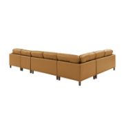 Brauno Sectional + Luxury Genuine Leather Sectional Sofa + liqana
