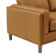 Brauno Sectional + Luxury Genuine Leather Sectional Sofa + liqana