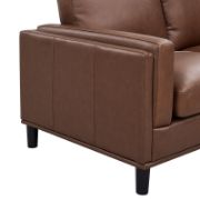 Brauno Sectional + Luxury Genuine Leather Sectional Sofa + liqana