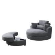 Lian Swivel + Swivel Barrel Chair + liqana