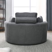 Lian Swivel + Swivel Barrel Chair + liqana