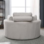 Lian Swivel + Swivel Barrel Chair + liqana