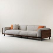 Cozyra Sofa + Modern Wooden Sofa + liqana