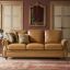 Imbria Sofa + Traditional Leather Sofa + liqana