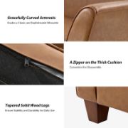 Novo Sofa + Vegan Leather Sofa + liqana