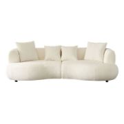 Curvo Sofa + 4-seater sofa + liqana