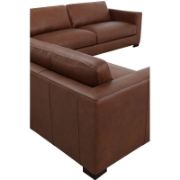 Lona Sofa+ genuine leather sofa + liqana