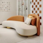 Murva Sofa + modern faux leather sofa + liqana