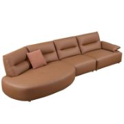 Luma Sofa + Luxury Leather Sofa + liqana