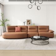 Luma Sofa + Luxury Leather Sofa + liqana