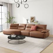 Luma Sofa + Luxury Leather Sofa + liqana