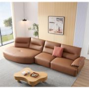 Luma Sofa + Luxury Leather Sofa + liqana
