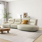 Luma Sofa + Luxury Leather Sofa + liqana