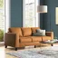Camelia Sofa + mid-century modern leather sofa + liqana