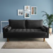 Vilara Sofa + luxurious velvet sofa + liqana