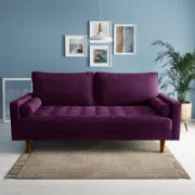 Vilara Sofa + luxurious velvet sofa + liqana