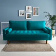 Vilara Sofa + luxurious velvet sofa + liqana