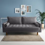 Vilara Sofa + luxurious velvet sofa + liqana