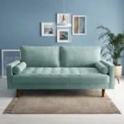 Vilara Sofa + luxurious velvet sofa + liqana