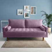 Vilara Sofa + luxurious velvet sofa + liqana