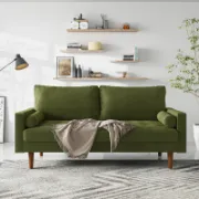 Vilara Sofa + luxurious velvet sofa + liqana