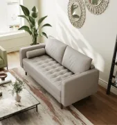 Bridgeview Sofa + comfortable faux leather sofa + liqana