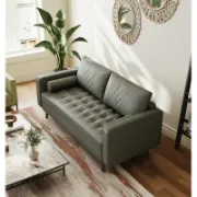 Bridgeview Sofa + comfortable faux leather sofa + liqana