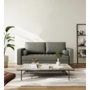 Bridgeview Sofa + comfortable faux leather sofa + liqana