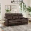 Elara Recliner + power recliner sofa with premium leather + liqana