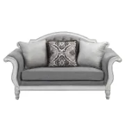 Omega Sofa + Elegant transitional sofa with cushions + liqana