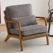 Midora Chair + mid-century modern upholstered chair + liqana