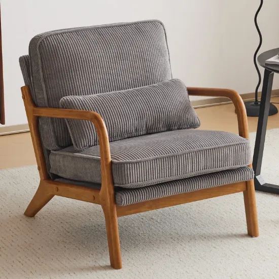 Midora Chair + mid-century modern upholstered chair + liqana