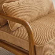 Midora Chair + mid-century modern upholstered chair + liqana