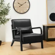Aven Chair+ leather chair + liqana