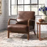 Aven Chair+ leather chair + liqana
