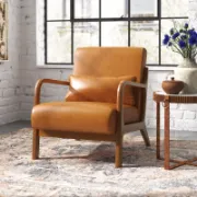 Aven Chair+ leather chair + liqana