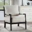 Marlow Chair + fabric chair + liqana