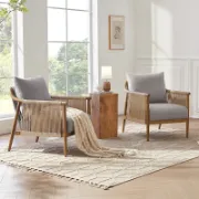 Kali Chair + wooden chair + liqana
