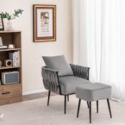 Milano Chair + lounge chair with ottoman + liqana
