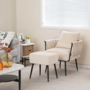 Milano Chair + lounge chair with ottoman + liqana