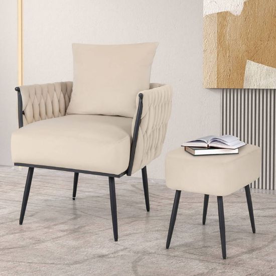 Milano Chair + lounge chair with ottoman + liqana