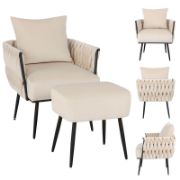 Milano Chair + lounge chair with ottoman + liqana