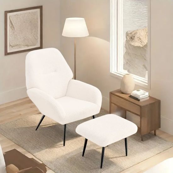 Tedo Chair + lounge chair with ottoman + liqana