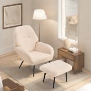 Tedo Chair + lounge chair with ottoman + liqana